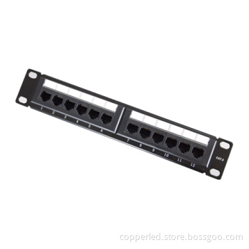 UTP Cat. 6 12port Patch Panel